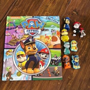 Nickelodeon Paw Patrol Chase, Skye Look and Find Activity HC Book &‎ toys